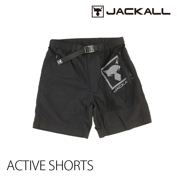 JACKALL ACTIVE SHORTS 黑 [短褲]